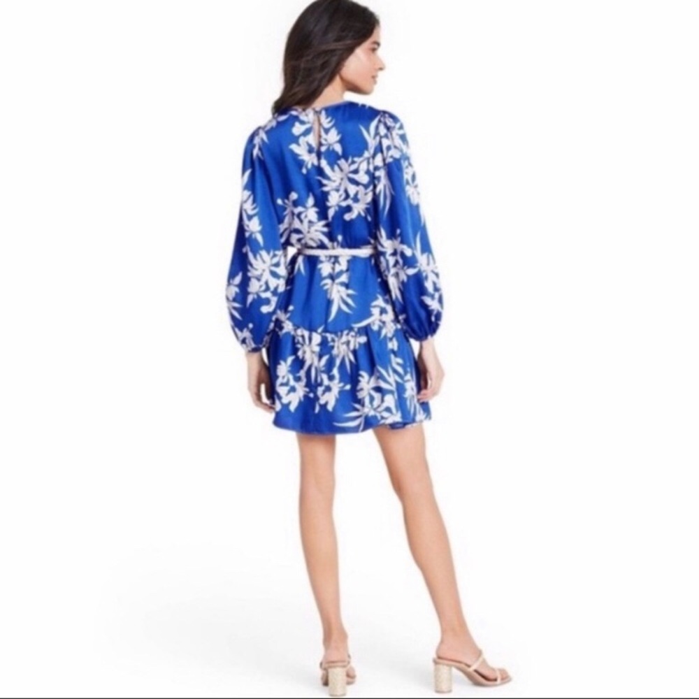 NWT Alexis x Target Long-Sleeve Rope Belt Tiered - Picture 2 of 7